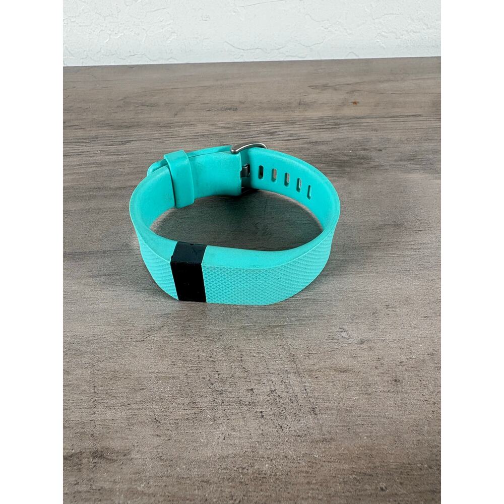 Fitbit Blue Women's Digital Sport Band Watch Health Size Large-‎ EUC